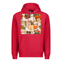 Cardinal fall heifer seamless pattern Premium Hoodie - BundleAndBundleShop