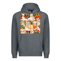 Rock fall heifer seamless pattern Premium Hoodie - BundleAndBundleShop