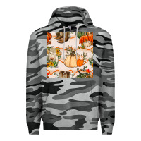 Slate Camo fall heifer seamless pattern Premium Hoodie - BundleAndBundleShop