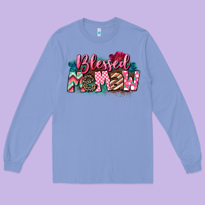 Blessed Memaw Mother's Day Long Sleeve Tee Designed By Cowgirlartshop