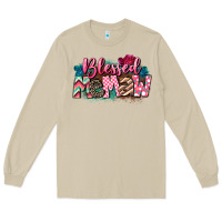 Mushroom Blessed memaw Mother's Day Long Sleeve Tee - CowGirlArtShop