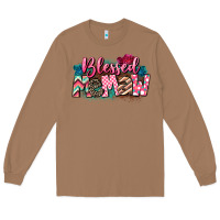 Toasted Coconut Blessed memaw Mother's Day Long Sleeve Tee - CowGirlArtShop