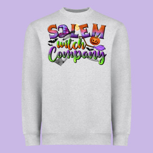 Salem Witch Company Heavyweight Sweatshirt Designed By Bundleandbundleshop