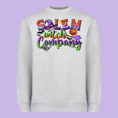 Salem Witch Company Heavyweight Sweatshirt Designed By Bundleandbundleshop