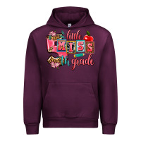 Mauve Wine little miss 5 th grade Urban Hoodie - AdoDesignShop
