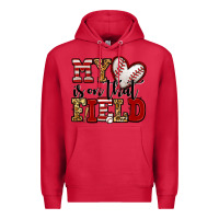 Cardinal my heart is on that field baseball Premium Hoodie - Jasminsmagicworld