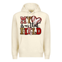 Sandshell my heart is on that field baseball Premium Hoodie - Jasminsmagicworld