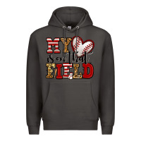 Smoke my heart is on that field baseball Premium Hoodie - Jasminsmagicworld