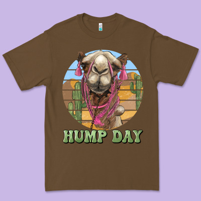Hump Day Camel Premium Tee Designed By Barkaloodesign
