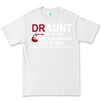 White Funny Drunk Aunt Definition DRAUNT Gift For Auntie Premium Tee - minhPixels