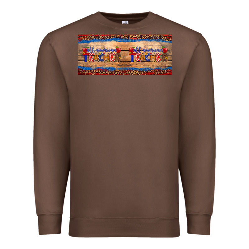 All American Teacher 11oz Mug Premium Sweatshirt by Artiststas | Teevron