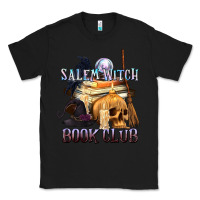 Black Salem Witch Book Club Classic Tee - texasbilliewilder