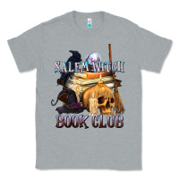 Heather Grey Salem Witch Book Club Classic Tee - texasbilliewilder