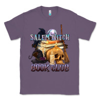 Lavender Salem Witch Book Club Classic Tee - texasbilliewilder
