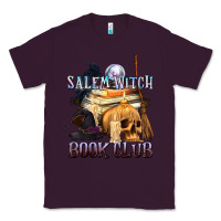 Plum Salem Witch Book Club Classic Tee - texasbilliewilder