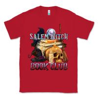 Red Salem Witch Book Club Classic Tee - texasbilliewilder