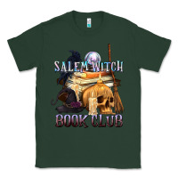 Sports Green Salem Witch Book Club Classic Tee - texasbilliewilder