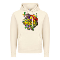 Vintage Artic texas map mardi gras Vintage Hoodie - CowGirlArtShop