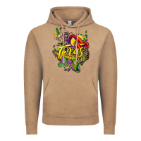 Vintage Coffee texas map mardi gras Vintage Hoodie - CowGirlArtShop