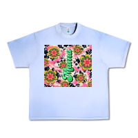 Grape Ice mama with hippie daisies Urban Heavy Tee - TumblerDesignByShophia
