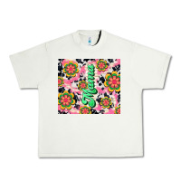 Pistachio mama with hippie daisies Urban Heavy Tee - TumblerDesignByShophia