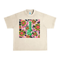 Sandshell mama with hippie daisies Urban Heavy Tee - TumblerDesignByShophia