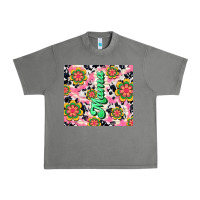 Tornado mama with hippie daisies Urban Heavy Tee - TumblerDesignByShophia
