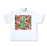 White mama with hippie daisies Urban Heavy Tee - TumblerDesignByShophia