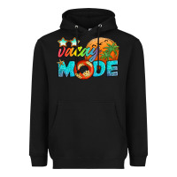 Black vacay mode Heavyweight Hoodie - Artiststas