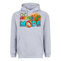 Heather Grey vacay mode Heavyweight Hoodie - Artiststas