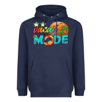 Navy vacay mode Heavyweight Hoodie - Artiststas