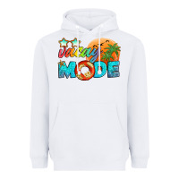 White vacay mode Heavyweight Hoodie - Artiststas