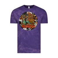 Cloud Purple Christmas Cowboy Boots Vintage Tee - RanaPortraitStore