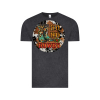 Vintage Black Christmas Cowboy Boots Vintage Tee - RanaPortraitStore