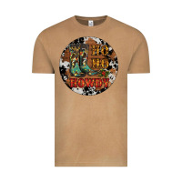 Vintage Camel Christmas Cowboy Boots Vintage Tee - RanaPortraitStore
