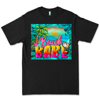 Black beach babe Premium Tee - BarkalooDesign