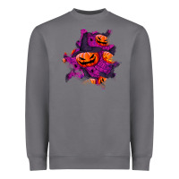 Storm halloween pumpkin patch  3 Heavyweight Sweatshirt - BundleAndBundleShop