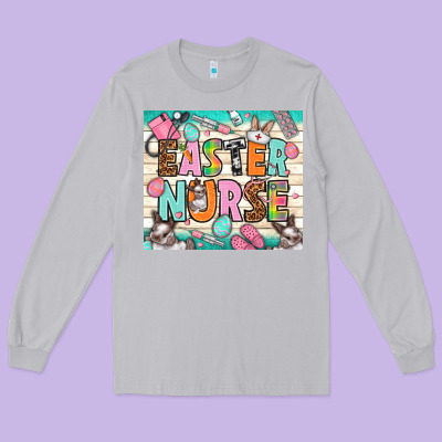 Easter Nurse Easter Day Tumbler Long Sleeve Tee Designed By Howdyjamesfarm