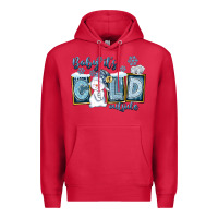 Cardinal Baby It's Cold Outside Premium Hoodie - FaDigitalArtStudio