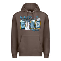 Coffee Baby It's Cold Outside Premium Hoodie - FaDigitalArtStudio