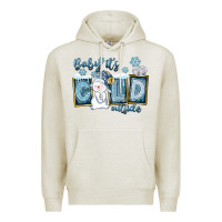 Oatmeal Heather Baby It's Cold Outside Premium Hoodie - FaDigitalArtStudio