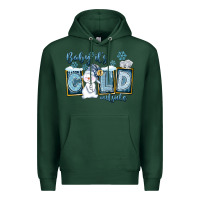 Sports Green Baby It's Cold Outside Premium Hoodie - FaDigitalArtStudio