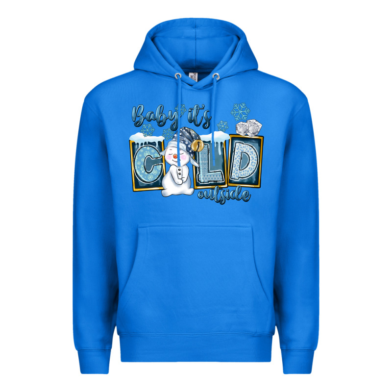 Baby It's Cold Outside Premium Hoodie by FaDigitalArtStudio | Teevron