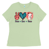 Matcha Peace Love Goats Ladies Tee - Bettercallsaul