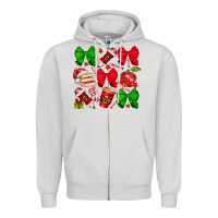 Dove Grey Christmas teacher Zipper Hoodie - CowhideDigitalArt