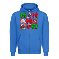 True Royal Christmas teacher Zipper Hoodie - CowhideDigitalArt