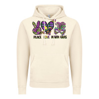 Vintage Artic peace love mardi gras Vintage Hoodie - CowGirlArtShop