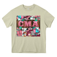Mossy cma Heavy Core Tee - LillyAllenDesigns