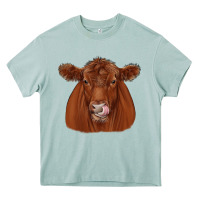 Arona red angus Heavy Core Tee - JahusDesignShop