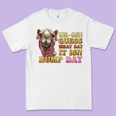 Guess What Day It Is Hump Day Camel Premium Tee Designed By Barkaloodesign